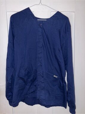 Grey’s Anatomy by Barco Navy Scrub Jacket Women’s Large L